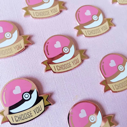 Pins Pokéball "Je te choisis" - Pokémon