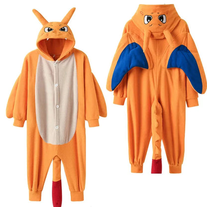 Charizard pijama de una pieza Gengar Kigurumi Umbreon Onesie para adultos Piplup mujeres pijamas de cuerpo entero disfraz de Halloween Cosplay