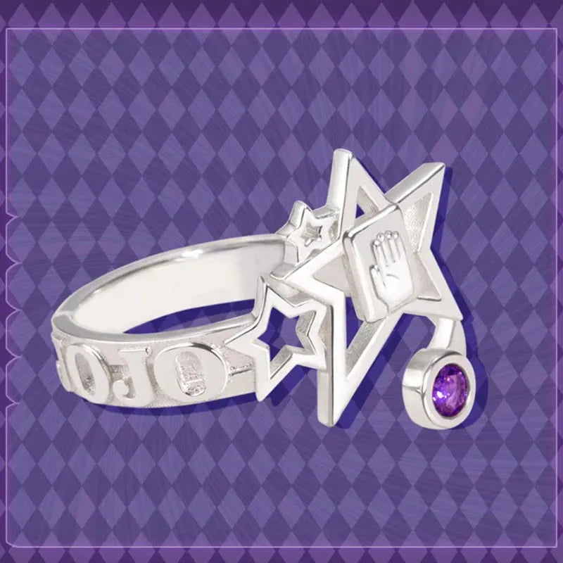 Bague Kujo Jotaro - JoJo's Bizarre Adventure - BAKASHOP