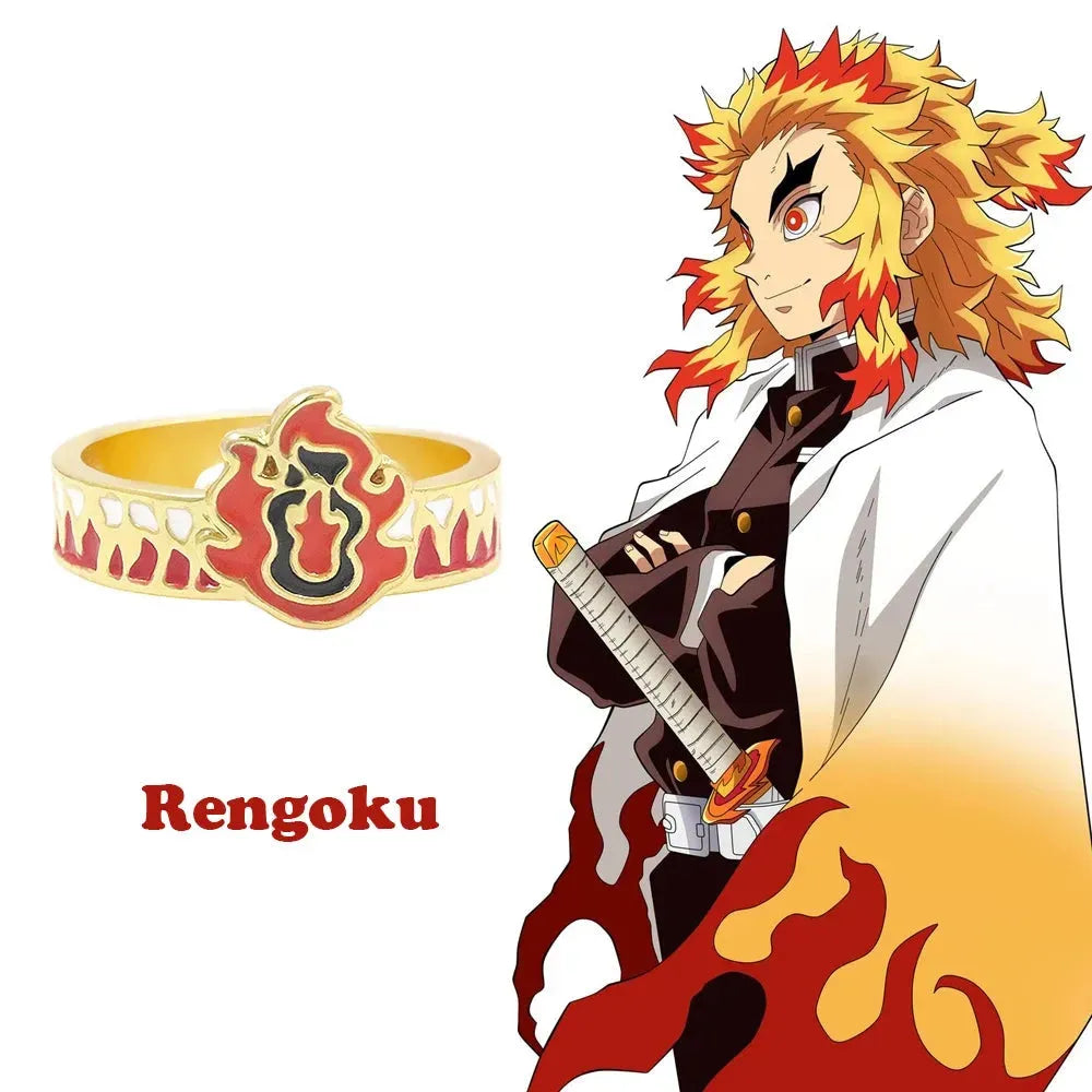 Bague Rengoku - Demon Slayer - BAKASHOP