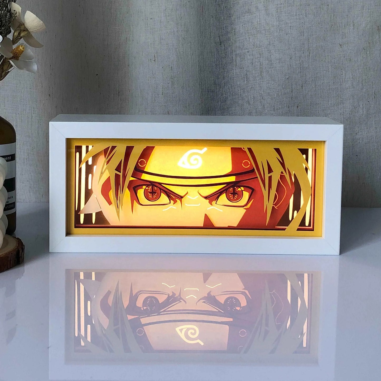 Boîte à Lumière LED Manga - Lampe de Chevet pour Décoration de Chambre - BAKASHOP