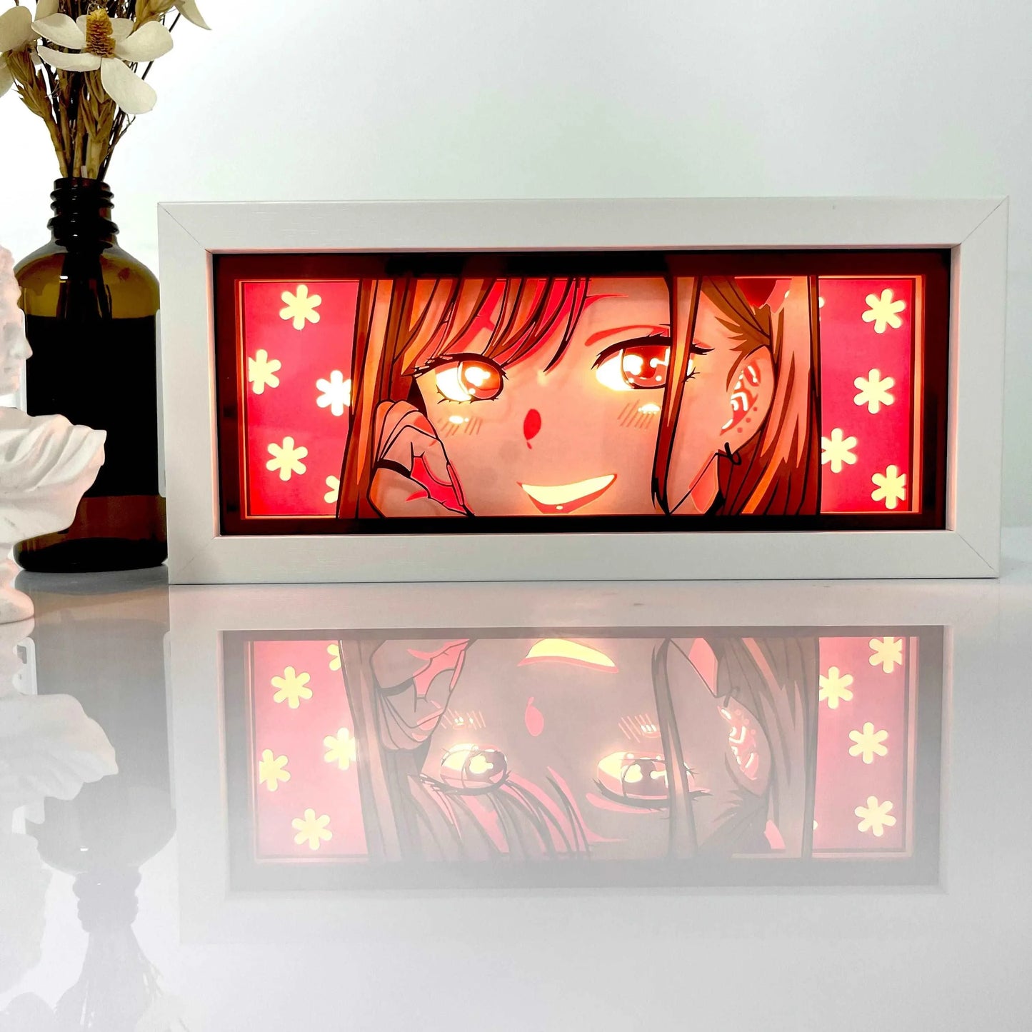 Boîte à Lumière LED Manga - Lampe de Chevet pour Décoration de Chambre - BAKASHOP.NET