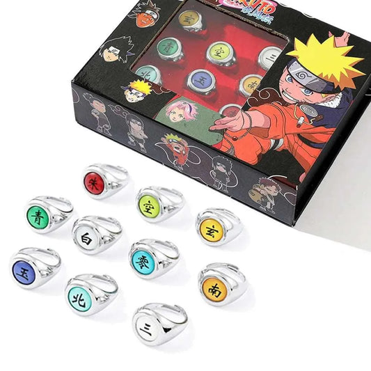 Boite Bagues Akatsuki - Naruto - BAKASHOP