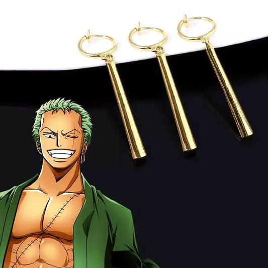 Boucles d'Oreilles Roronoa Zoro - One Piece - BAKASHOP