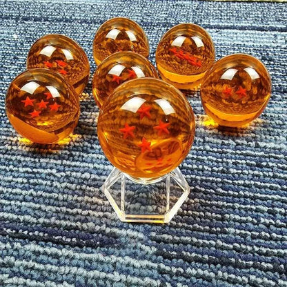 Boule de Cristal avec socle (1 à 7) - Dragon Ball Z - BAKASHOP