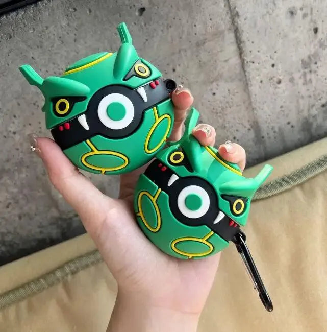 Coque Écouteur Rayquaza AirPods et AirPods Pro - Pokémon - BAKASHOP