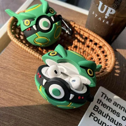 Coque Écouteur Rayquaza AirPods et AirPods Pro - Pokémon - BAKASHOP