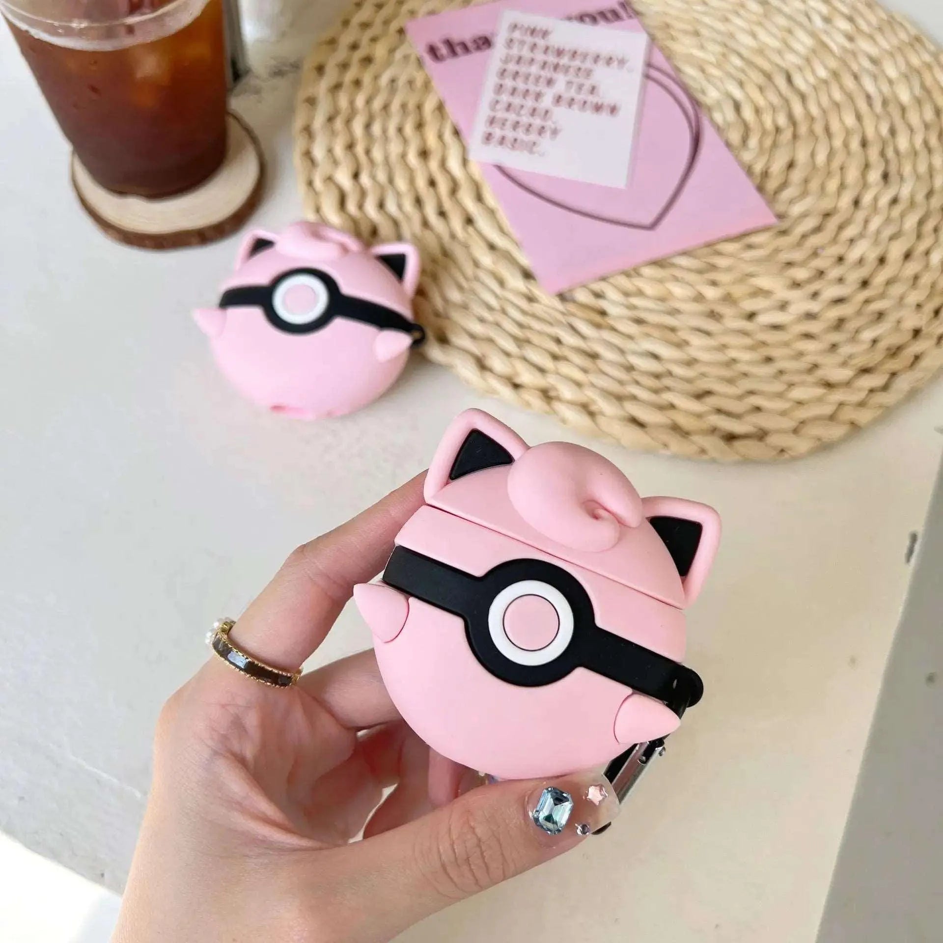 Coque Écouteur Rondoudou AirPods et AirPods Pro - Pokémon - BAKASHOP