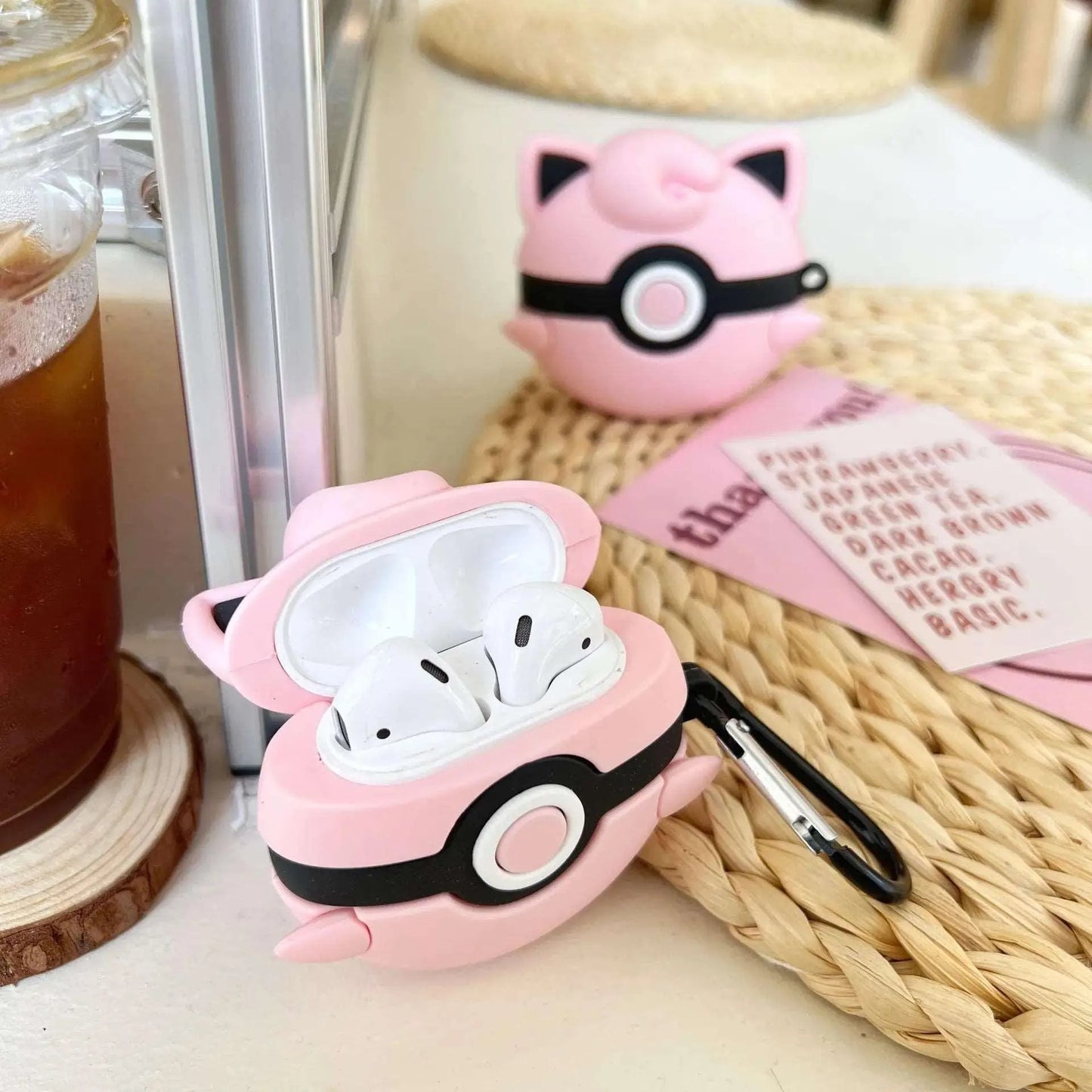 Coque Écouteur Rondoudou AirPods et AirPods Pro - Pokémon - BAKASHOP