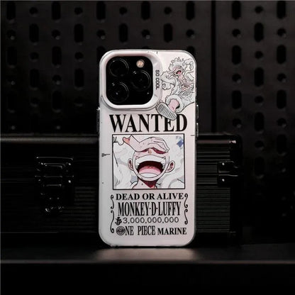 Coque iPhone Luffy et Zoro WANTED Verte et Blanche - One Piece - BAKASHOP