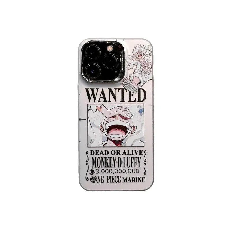 Coque iPhone Luffy et Zoro WANTED Verte et Blanche - One Piece - BAKASHOP