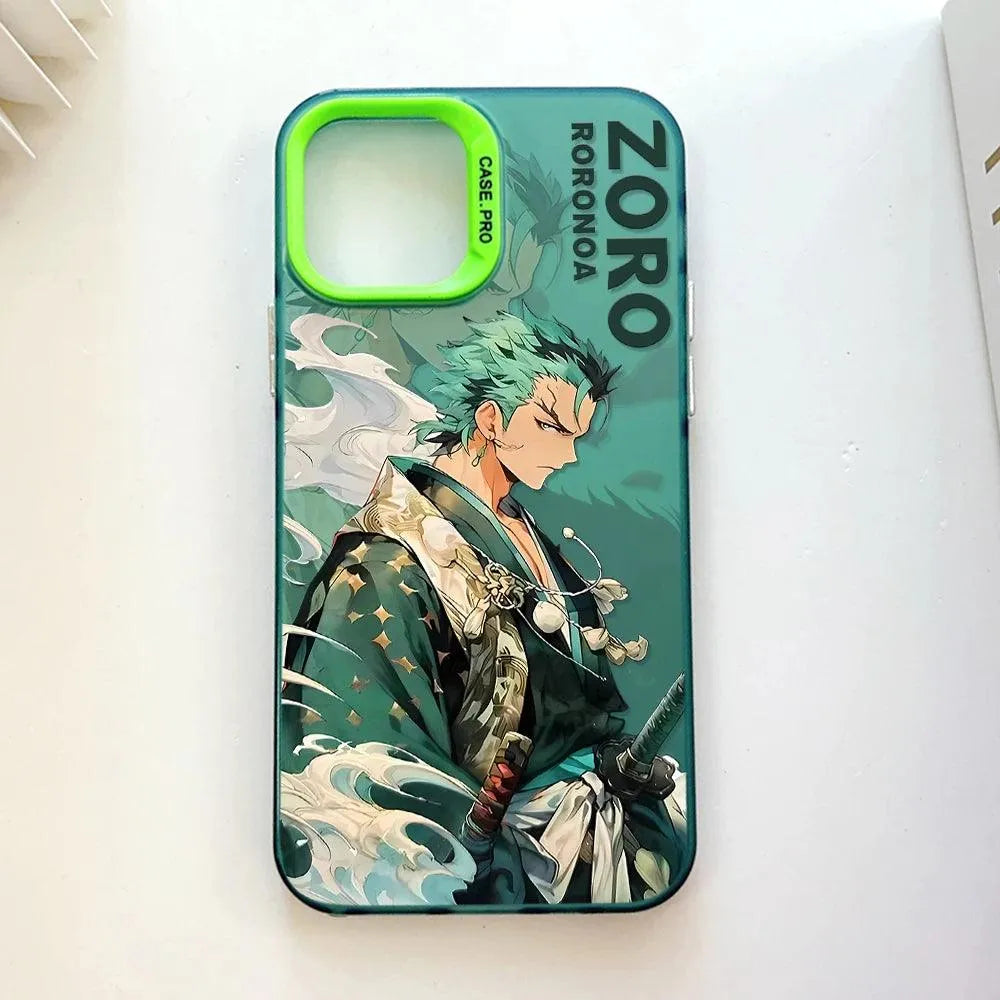 Coque iPhone Luffy ou Zoro - One Piece - BAKASHOP