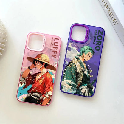 Coque iPhone Luffy ou Zoro - One Piece - BAKASHOP