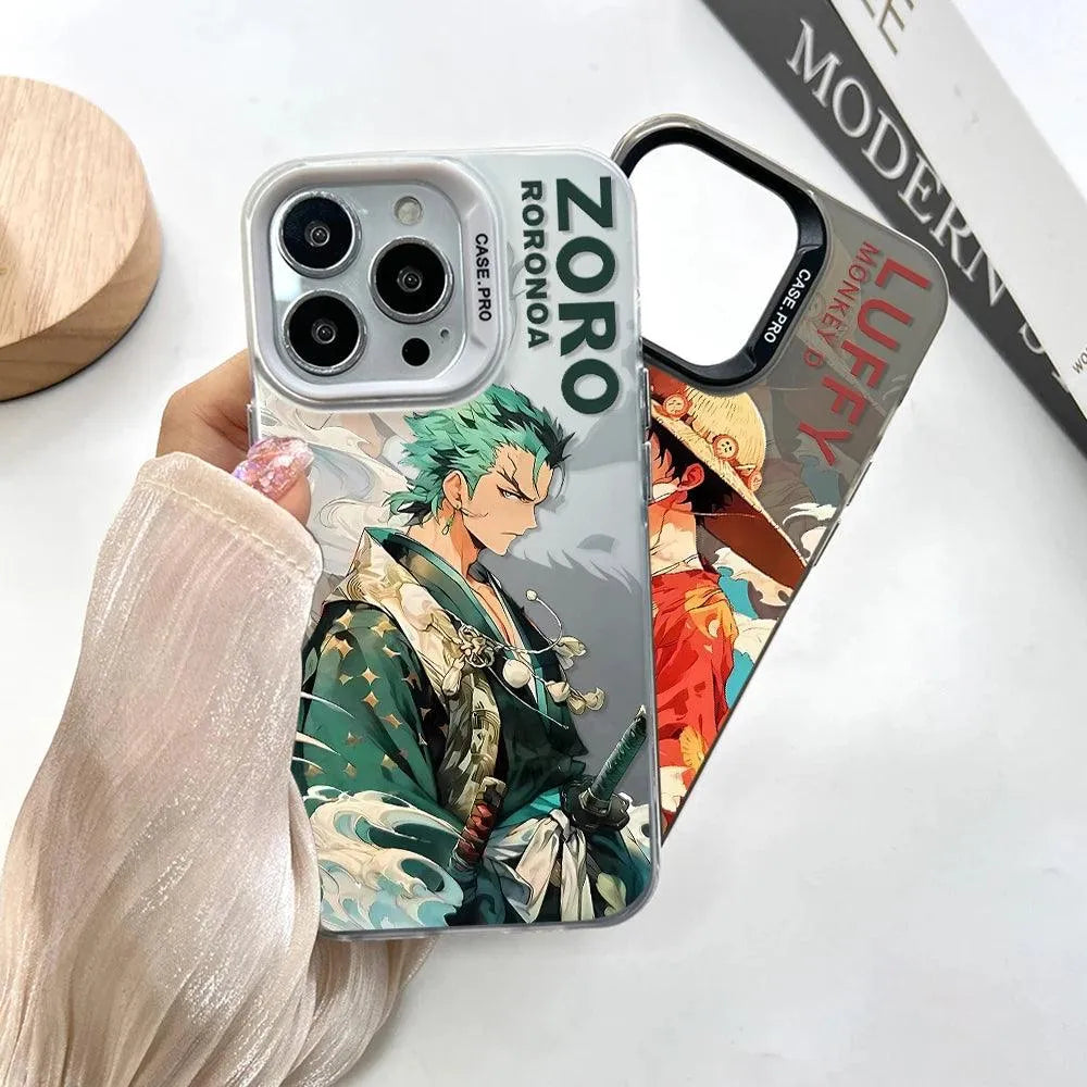 Coque iPhone Luffy ou Zoro - One Piece - BAKASHOP