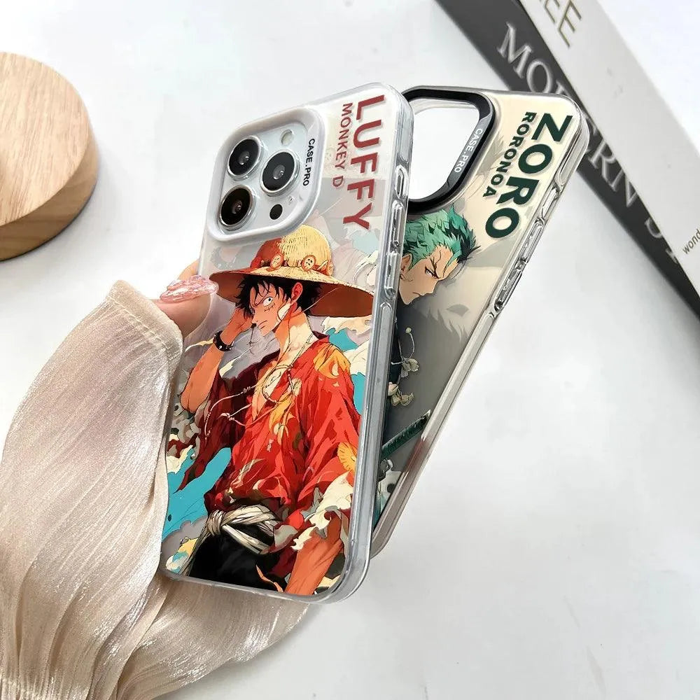 Coque iPhone Luffy ou Zoro - One Piece - BAKASHOP