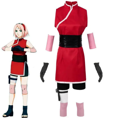 Cosplay Sakura Haruno avec Perruque - Naruto - BAKASHOP