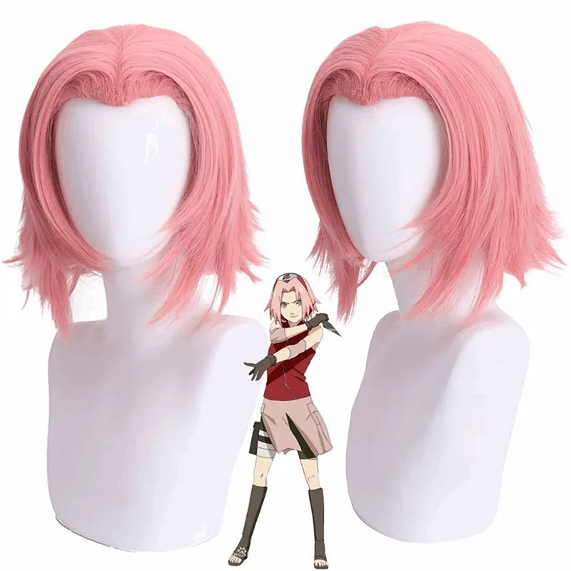 Cosplay Sakura Haruno avec Perruque - Naruto - BAKASHOP