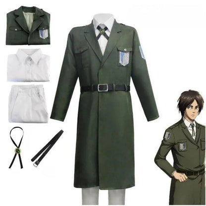 Costume de Cosplay Eren Jäger et Accessoires - Attaque des Titans - BAKASHOP