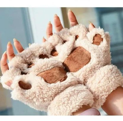 Gants / Mitaines Pattes de chat - Beiges et Marrons - BAKASHOP