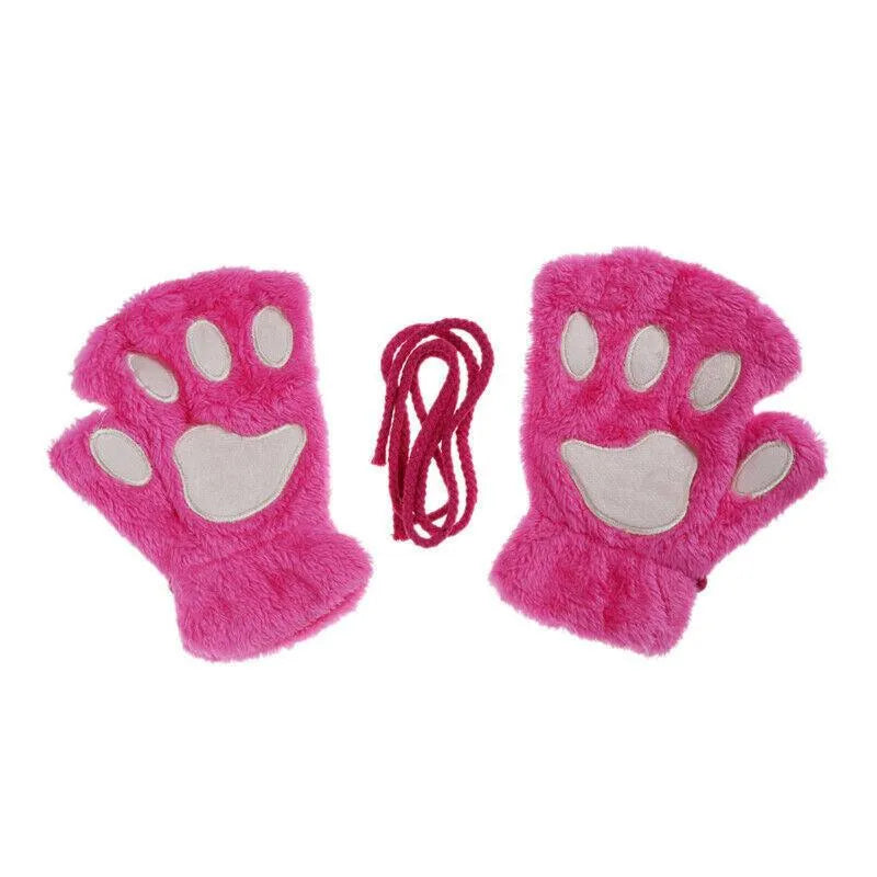 Gants / Mitaines Pattes de chat - Roses - BAKASHOP