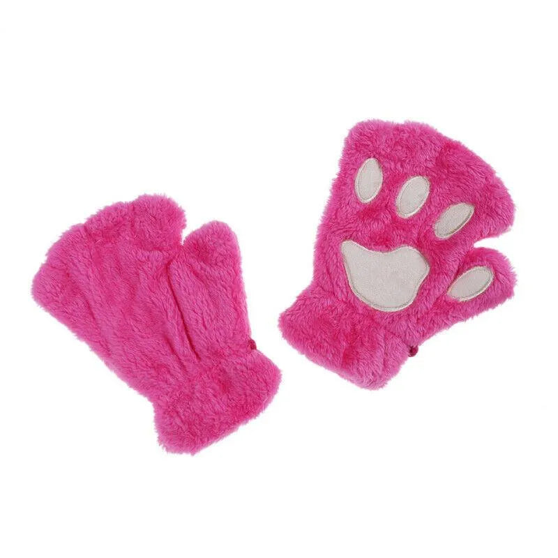 Gants / Mitaines Pattes de chat - Roses - BAKASHOP