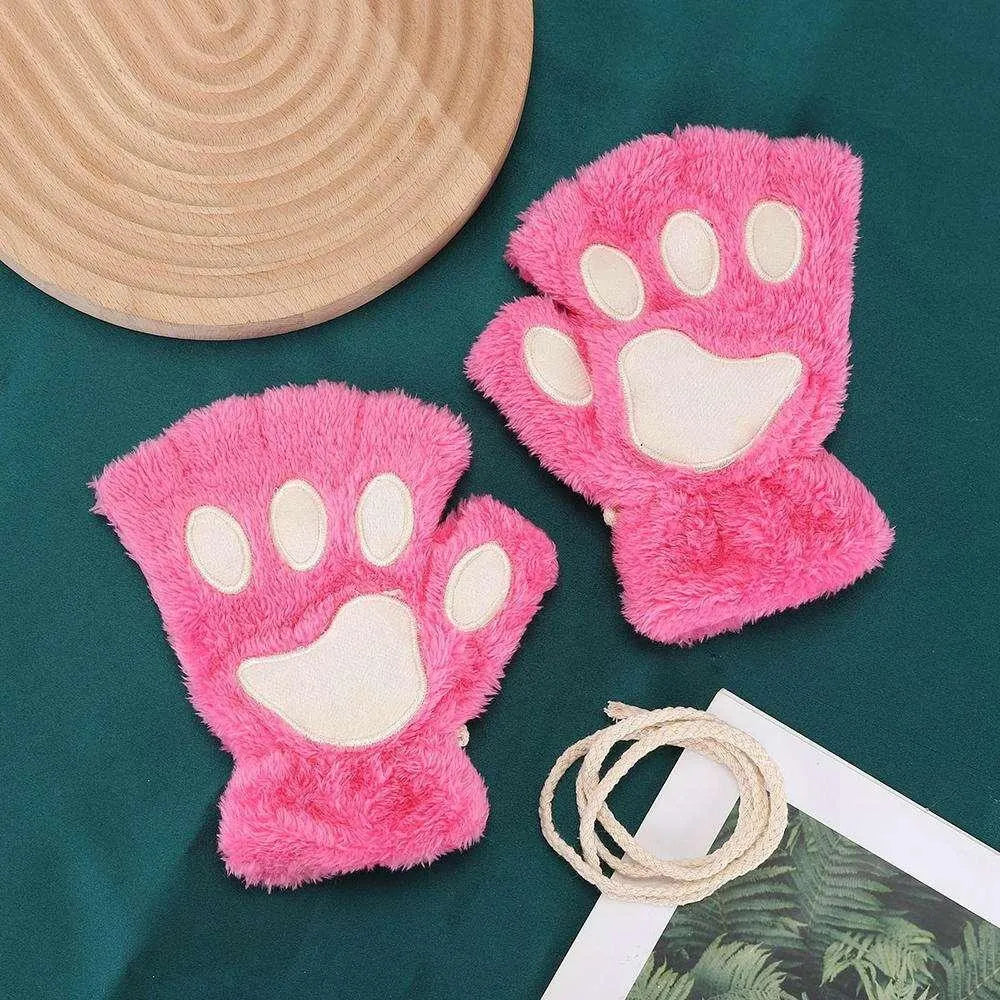 Gants / Mitaines Pattes de chat - Roses - BAKASHOP