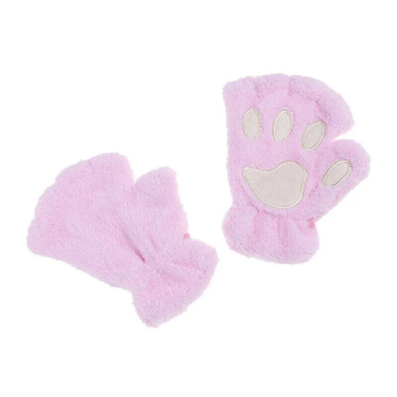 Gants / Mitaines Pattes de chat - Roses Claires - BAKASHOP