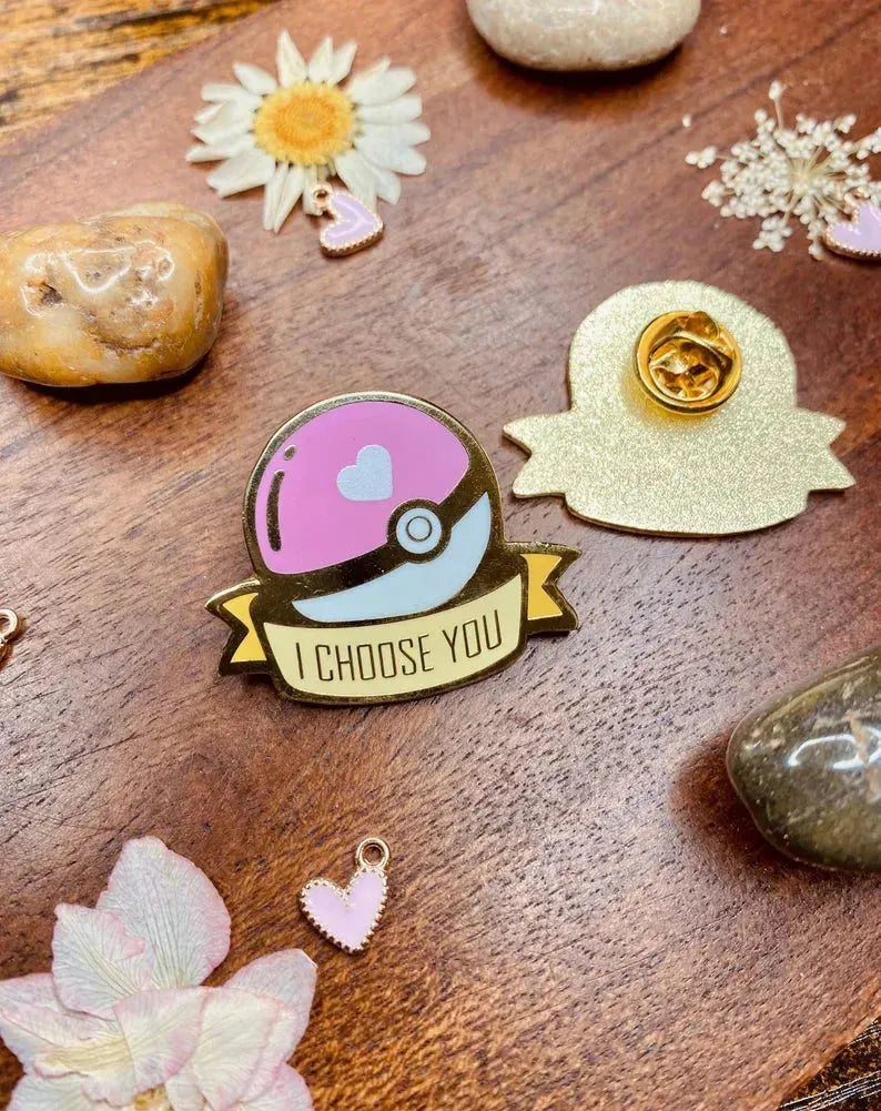 Pins Pokéball "Je te choisis" - Pokémon