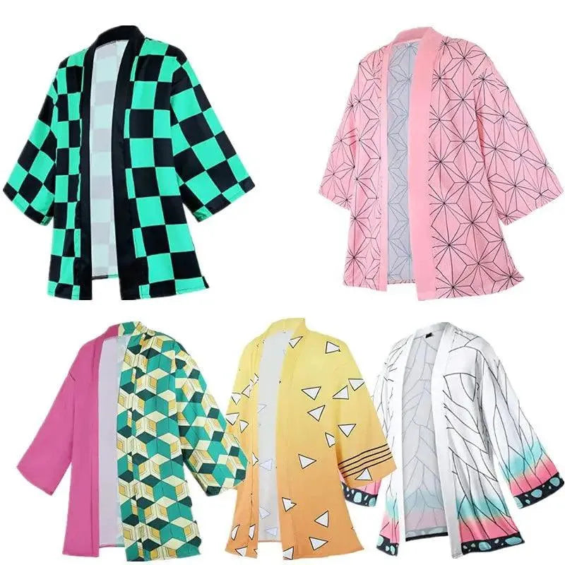 Kimono de Cosplay Kochou Shinobu - Demon Slayer - BAKASHOP