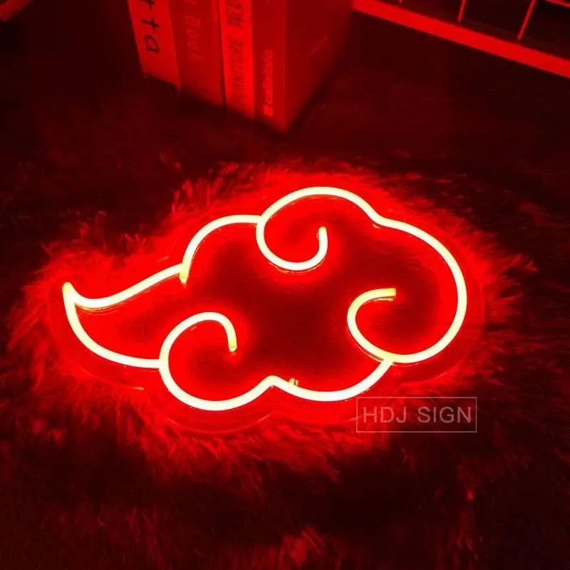 LED Décoration Murale Akatsuki - Naruto - BAKASHOP