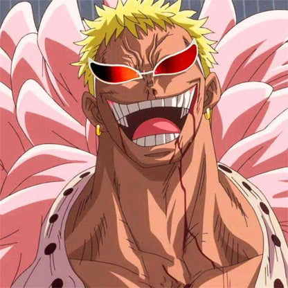 Lunettes Doflamingo - One Piece - BAKASHOP