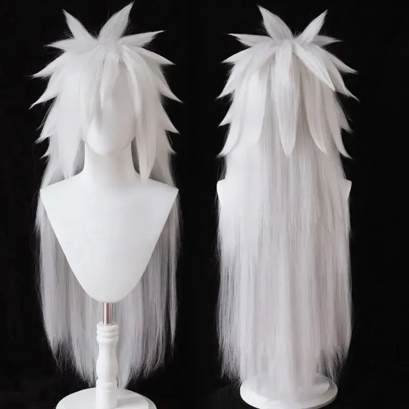 Perruque Cosplay Madara - Noir ou Blanc - Naruto - BAKASHOP