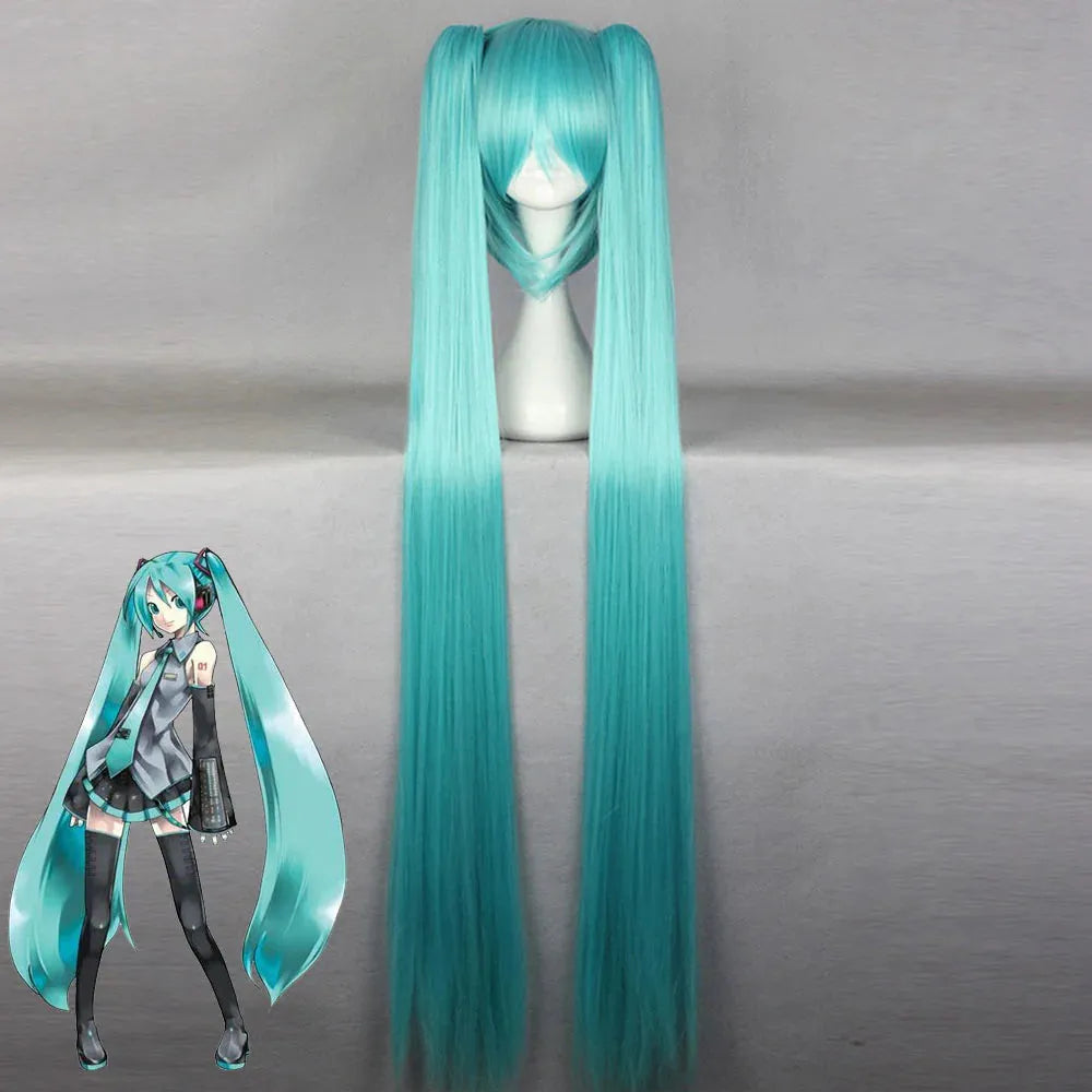 Perruque de Cosplay Hatsune Miku - BAKASHOP