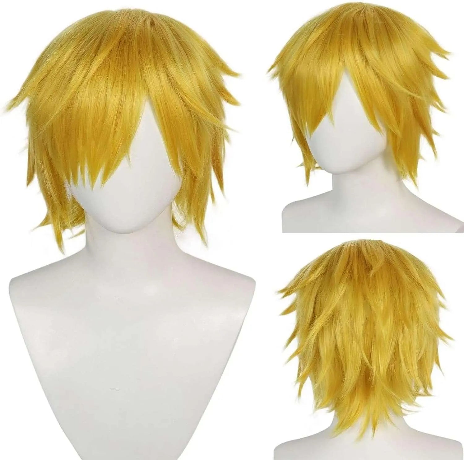 Perruque de Cosplay Sanji - One piece - BAKASHOP