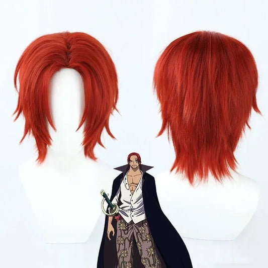 Perruque de Cosplay Shanks Le Roux - One piece - BAKASHOP