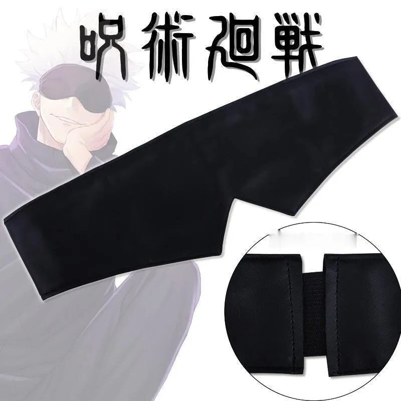 Perruque et accessoires pour cosplay Saturo Gojo - Jujutsu Kaisen - BAKASHOP