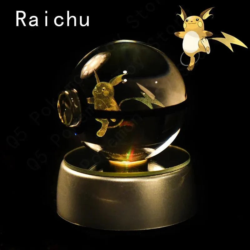 Pokéball de Cristal Lumineuse - Pokémon - BAKASHOP