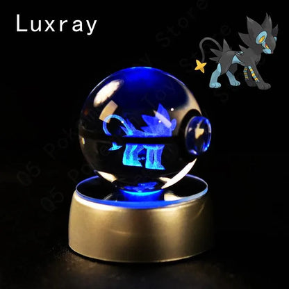 Pokéball de Cristal Lumineuse - Pokémon - BAKASHOP