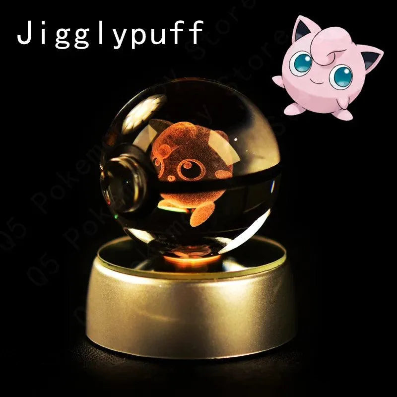 Pokéball de Cristal Lumineuse - Pokémon - BAKASHOP