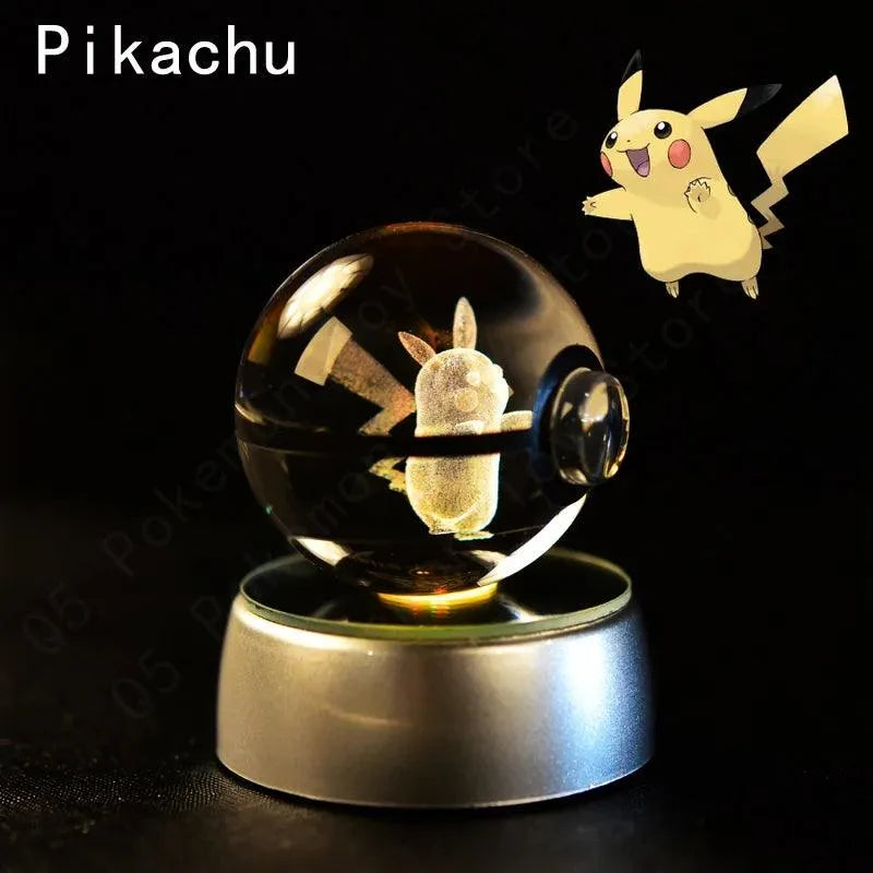 Pokéball de Cristal Lumineuse - Pokémon - BAKASHOP