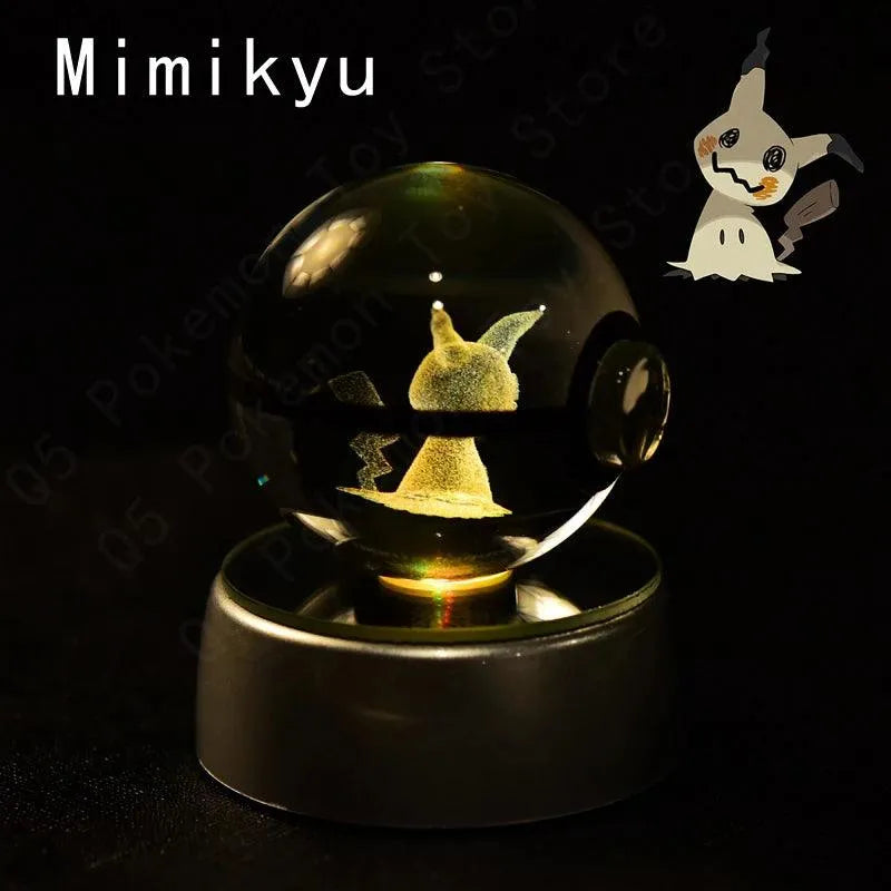 Pokéball de Cristal Lumineuse - Pokémon - BAKASHOP