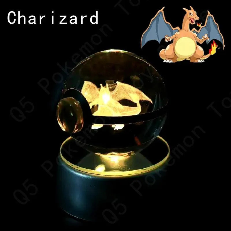 Pokéball de Cristal Lumineuse - Pokémon - BAKASHOP