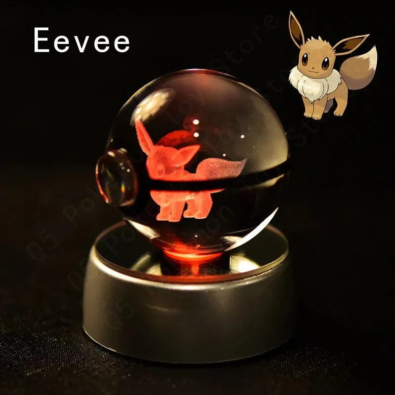 Pokéball de Cristal Lumineuse - Pokémon - BAKASHOP