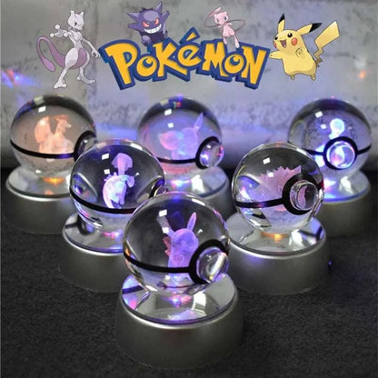 Pokéball de Cristal Lumineuse - Pokémon - BAKASHOP