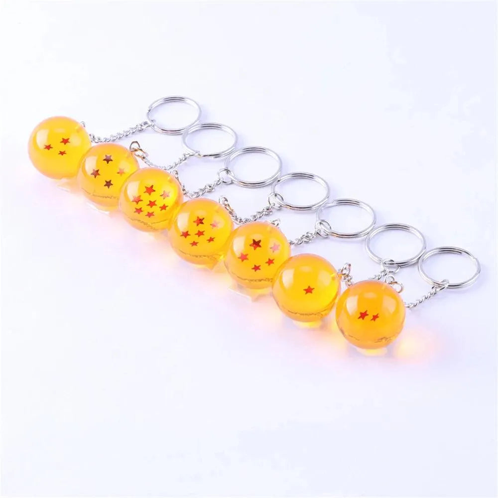 Porte-clés Dragon Ball - Boule de Cristal de 1 à 7 - BAKASHOP