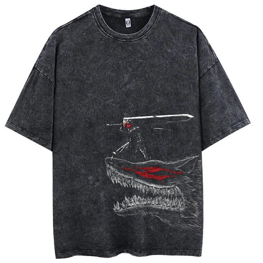 T-shirt Guts Berserker Loup - Berserk - BAKASHOP