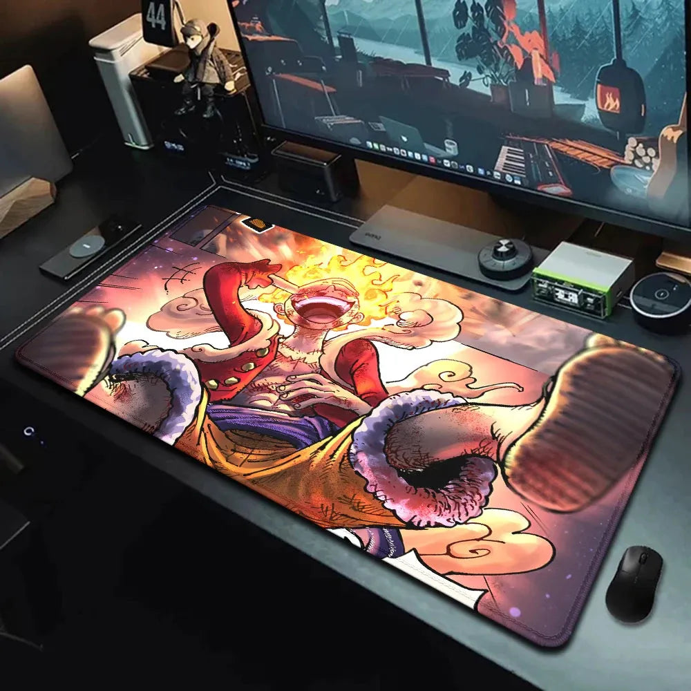 Tapis de Souris Gamer Luffy Gear 5 - One Piece - BAKASHOP