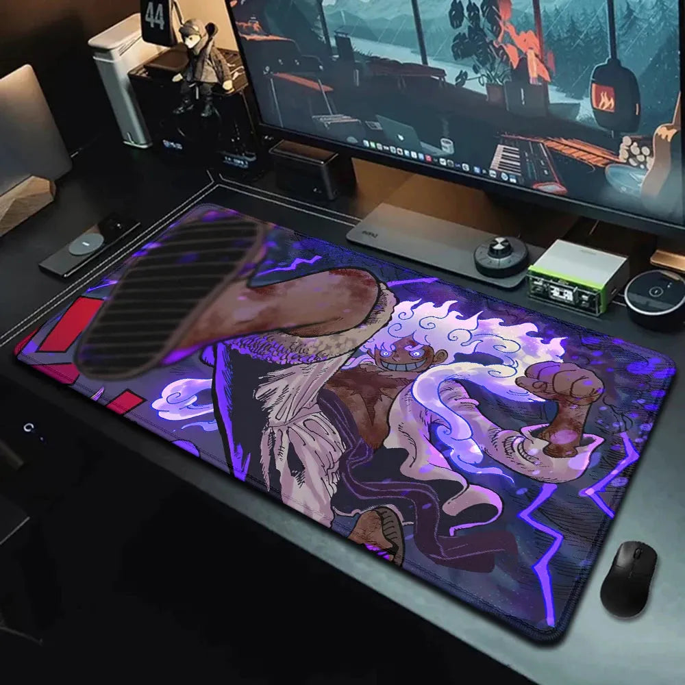 Tapis de Souris Gamer Luffy Gear 5 - One Piece - BAKASHOP