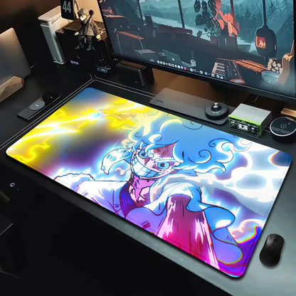 Tapis de Souris Gamer Luffy Gear 5 - One Piece - BAKASHOP