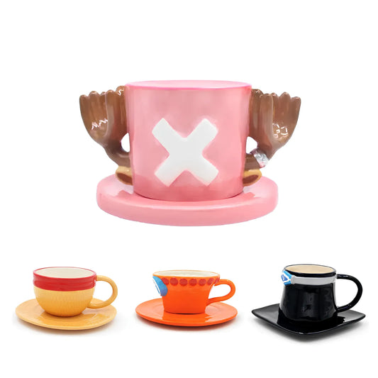 Tasse Mug Luffy Ace Sabo Chopper - One piece - BAKASHOP